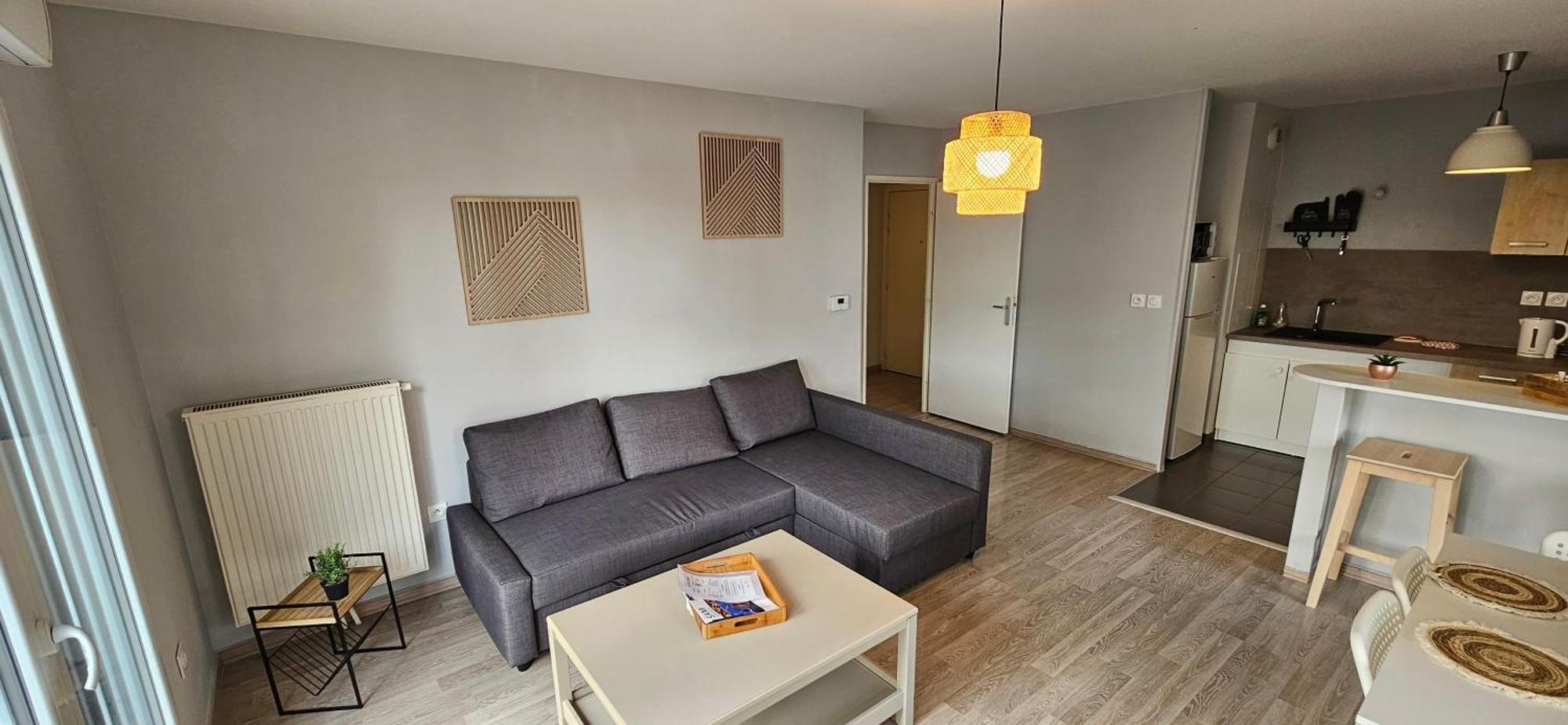 Appartement 2 Chambres Avec Terrasse Et Garage Saint-Andre-lez-Lille Exterior photo